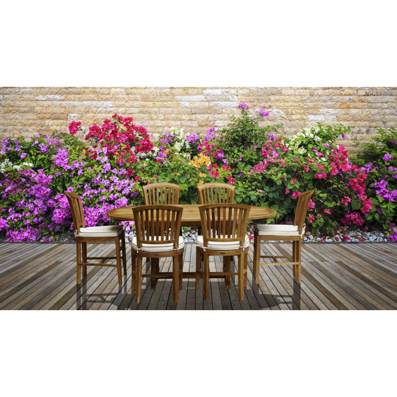 Celise Outdoor Teak Dining Side Chair