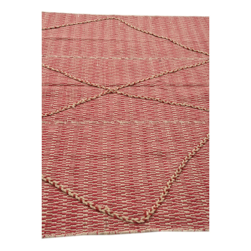 Tapis rose ivoire 6x8 Pinson