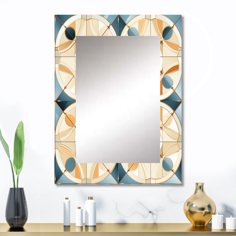 Heba - Modern Rectangular Wall Mirror, 32 po x 24 po