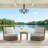 Lemoore Premium All-Weather Wicker Outdoor Armless Lounge Chair , Sunbrella® Cushions Included-102144373