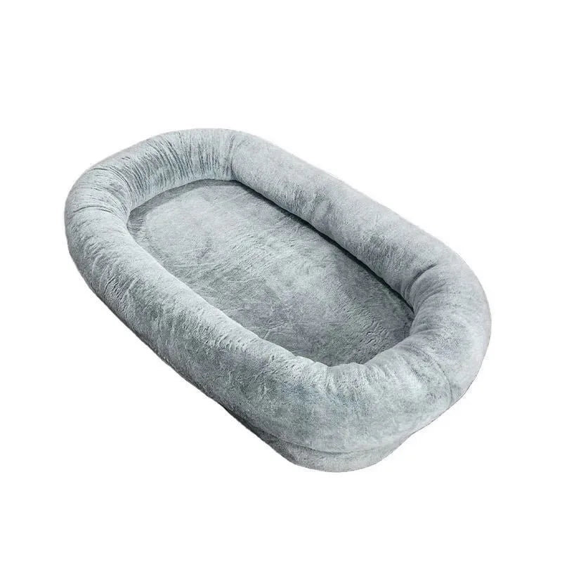 Tristan Corduroy Pet Bed, Grey