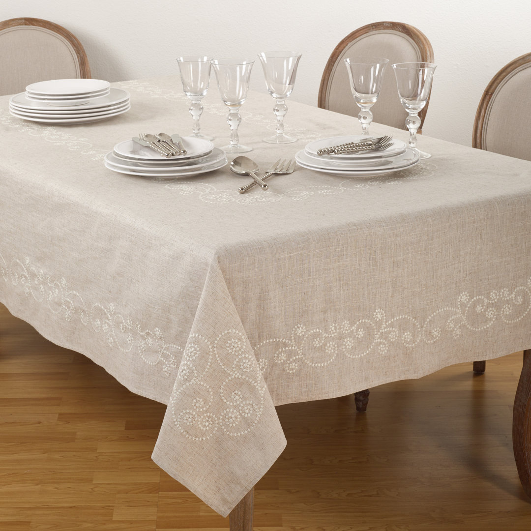 Arik Solid Color Tablecloth One Allium Way® 
