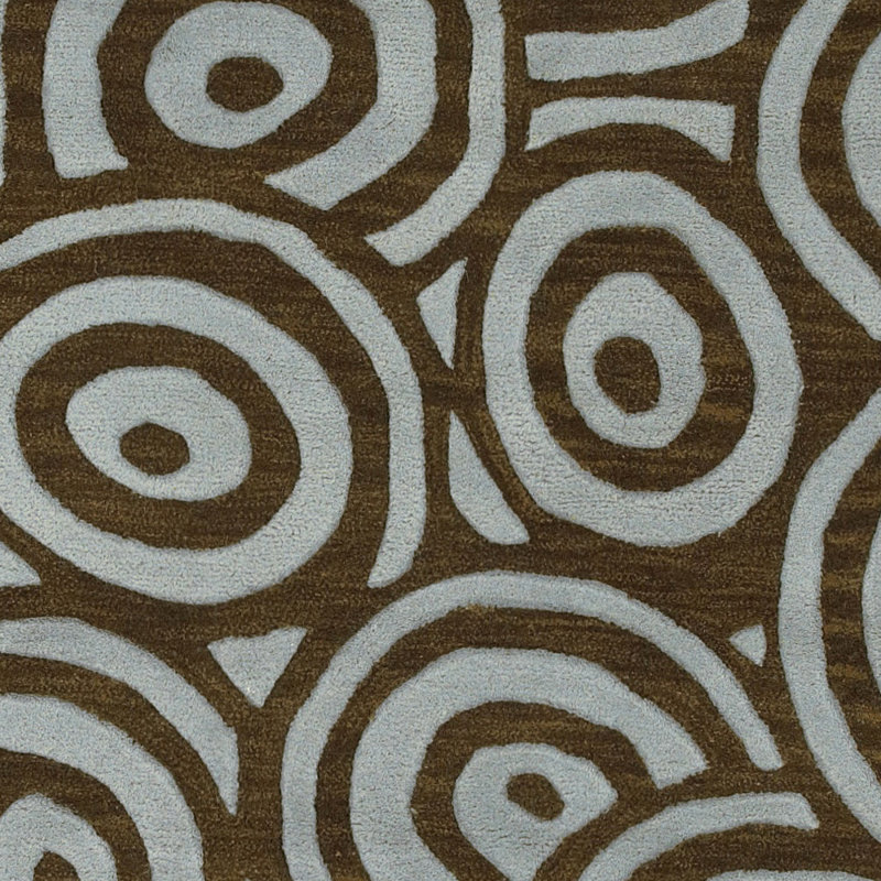 Aro Wool Geometric Indoor Rug, Rectangle 9' x 13'