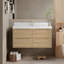 Ensemble de meuble-lavabo mural 48 po avec lavabo Dyerville