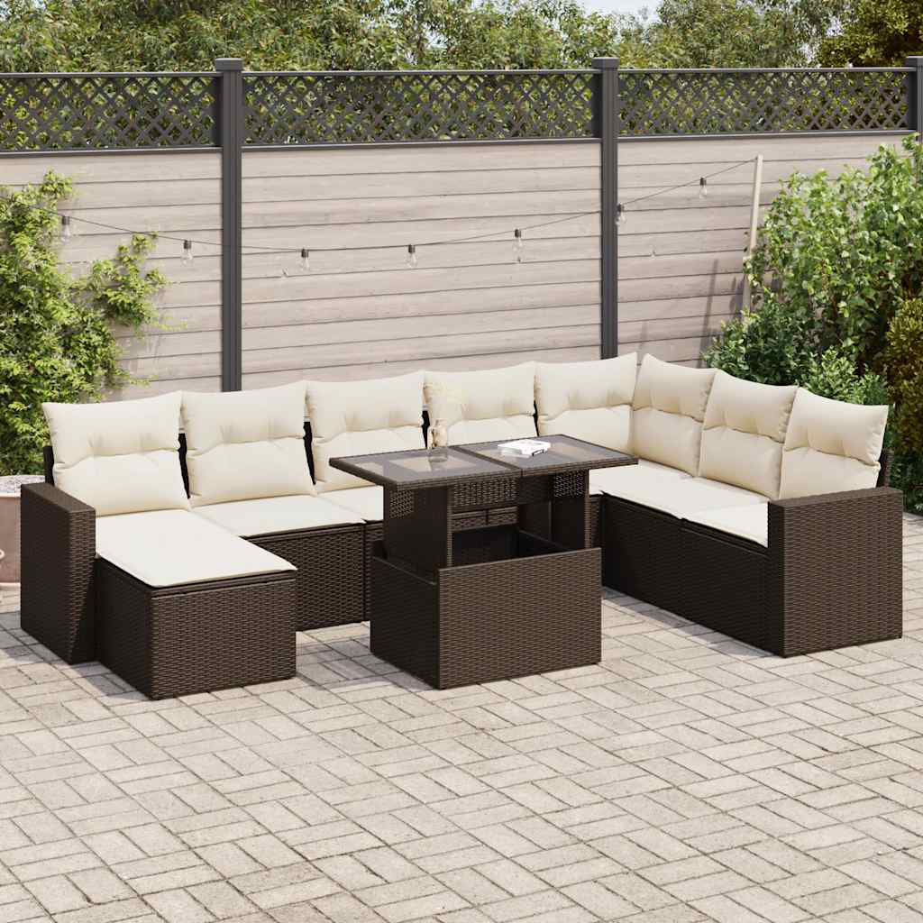 Gartensofa Asly mit Kissen