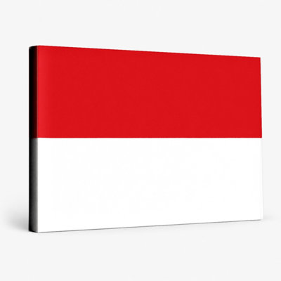 Vienna City Flag — Austrian Capital Municipal Canvas Wall Art