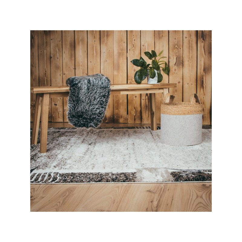 Frisco Area Rug, Rectangle 80 x 150cm, Taupe