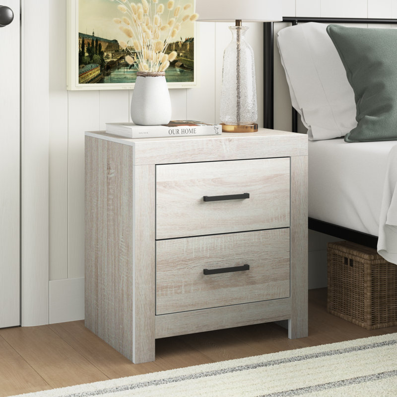 Meunier 21.75'' W Nightstand, Coastal White