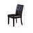 Leroux Upholstered Dining Chairs With Button Tufted