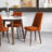 Kiazer 4 - Person Solid Wood Solid Wood Top Four Leg Dining Set