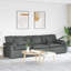  Canapé modulaire avec coussins gris foncé-1626504992-1626504993