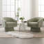 Fauteuil demi-tonneau pivotant à 360 degrés avec coussin amovible-53901068