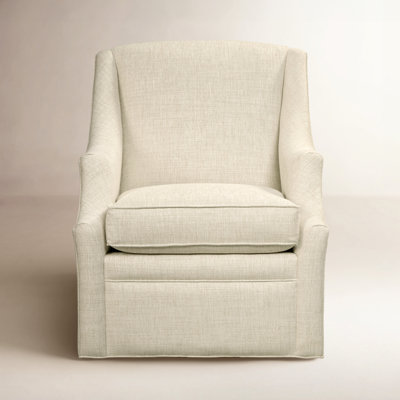 Pomeline Upholstered Swivel Armchair