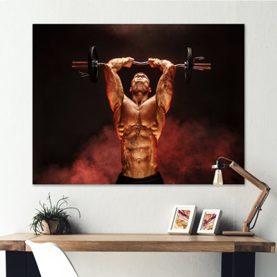 Hammonton - Aérobie et musculation, impression d'art mural_106260