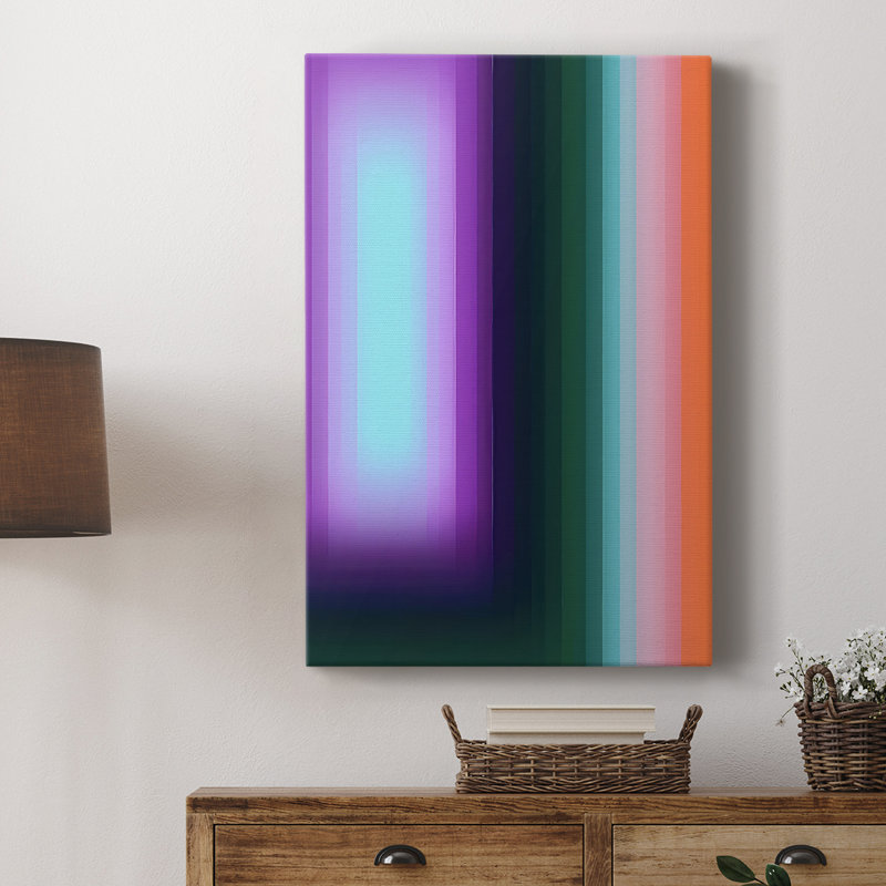 Glitch Sequence II -Gallery Wrapped Cavas, 48" H x 32" W