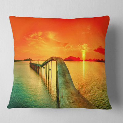 Reversible Throw Pillow