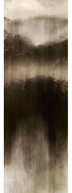 In The Clouds II Painting by Austin Beiv, 90" H x 30" W, Knife Gel
