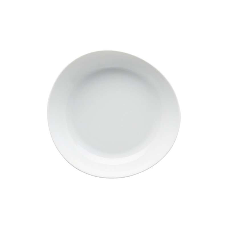 Junto Handmade Porcelain Soup Bowl, White