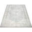 Tapis gris en laine noué à la main de conception unique 6 pi 9 po x 10 pi années 1960