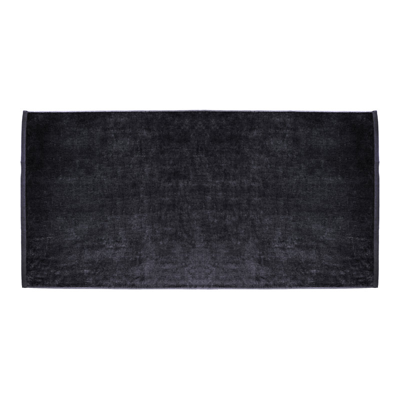 Nayel Lightweight Beach Towel, Black