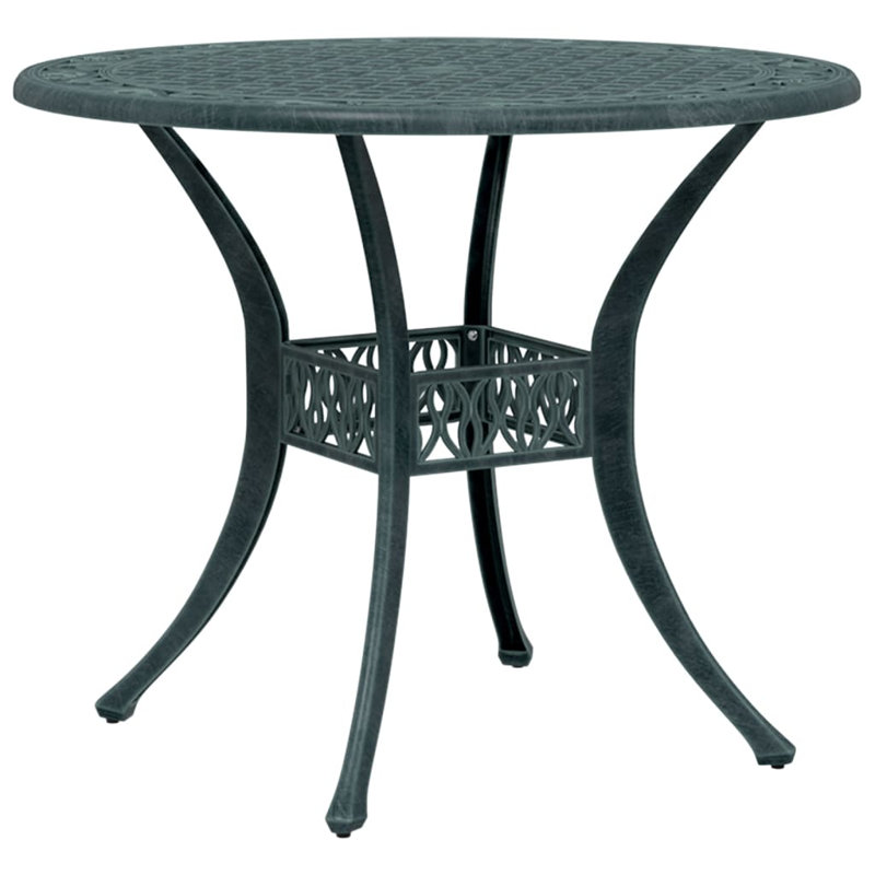 Gutzwiller Round 90Cm L Bistro Table, Green, Green