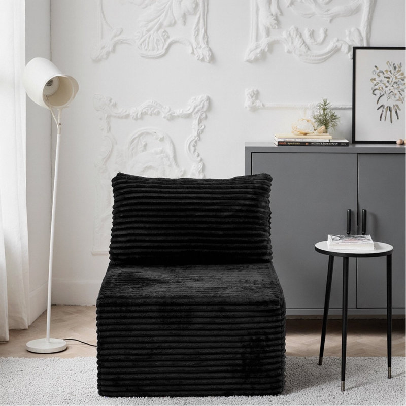 Chaise simple - noir, Noir