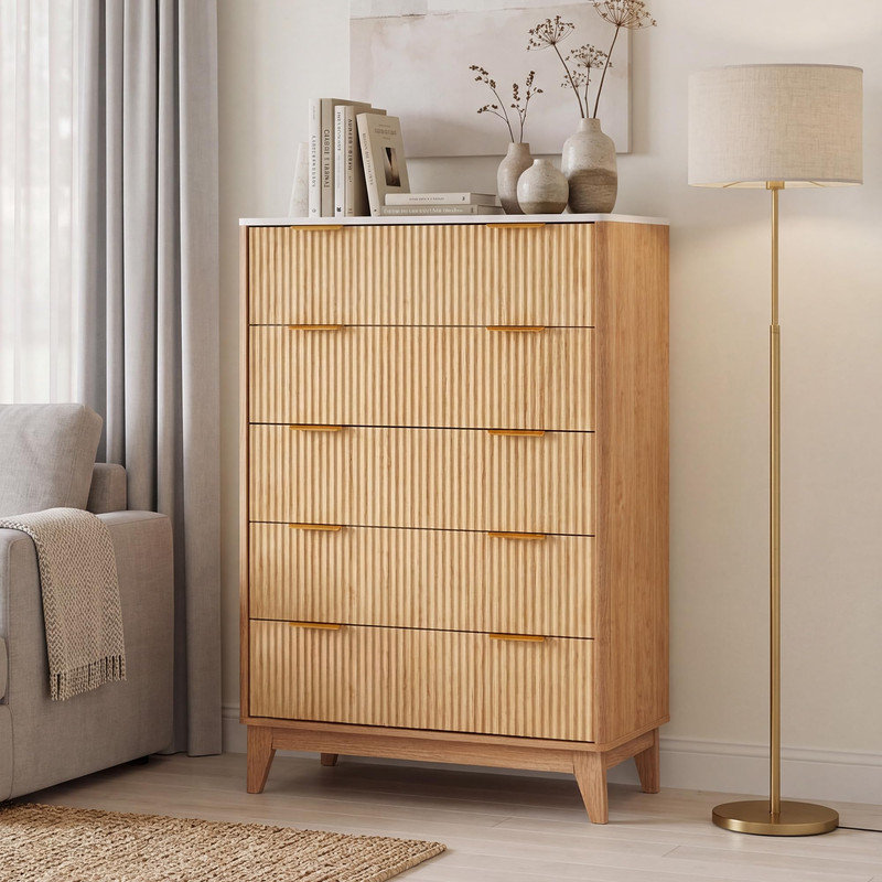 Commode 5 tiroirs Modern