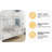 Queen Size Multi-Functional Iron Bunk Bed-524627602-524627605