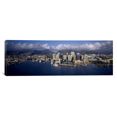 " Buildings At The Waterfront, Honolulu, Hawaii, USA " by Panoramic Images