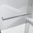 Sapphire-V 56cm W x 62cm H Frameless Tub Door with-80056273