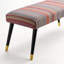 Lime Velvet Upholstered Bench-1595177853