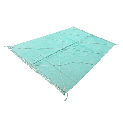 Tapis turquoise Newsom