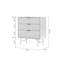 3 Drawer Storage Drawer
