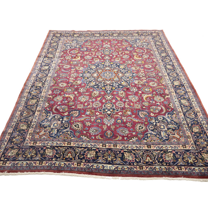 Maroon Red Traditional 10X13 Handmade Oriental Area Rug