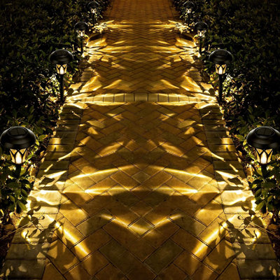 Paquet de 8 lumières solaires pour l'extérieur