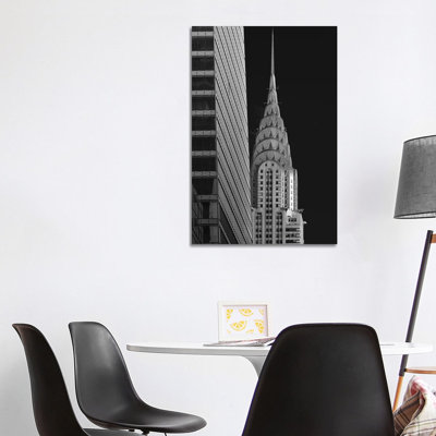 Peeping Chrysler by David Gardiner - Wrapped Canvas Print