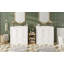 Meuble-lavabo autoportant de 72 po de style Shaker avec lavabo en céramique-613896409