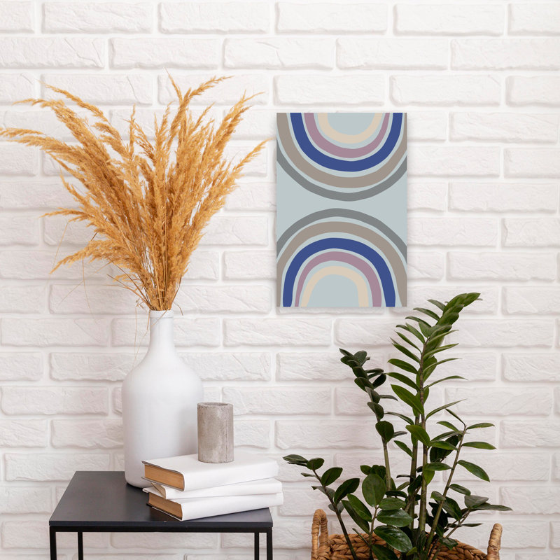 Wrapped Canvas Print, 45.72 cm H x 30.48 cm W, Blue