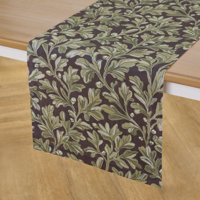 100% Pure Line Table Runner -fallen Leaves