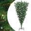 vidaXL Upside-down Artificial Pre-lit Christmas Tree with Ball Set-64515747