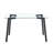 Glass Dining Table  Transparent