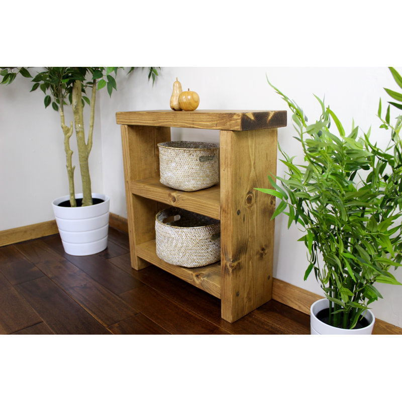 Dinosaur Solid Wood End Table, Medium, 60cm H x 60cm W x 20cm D
