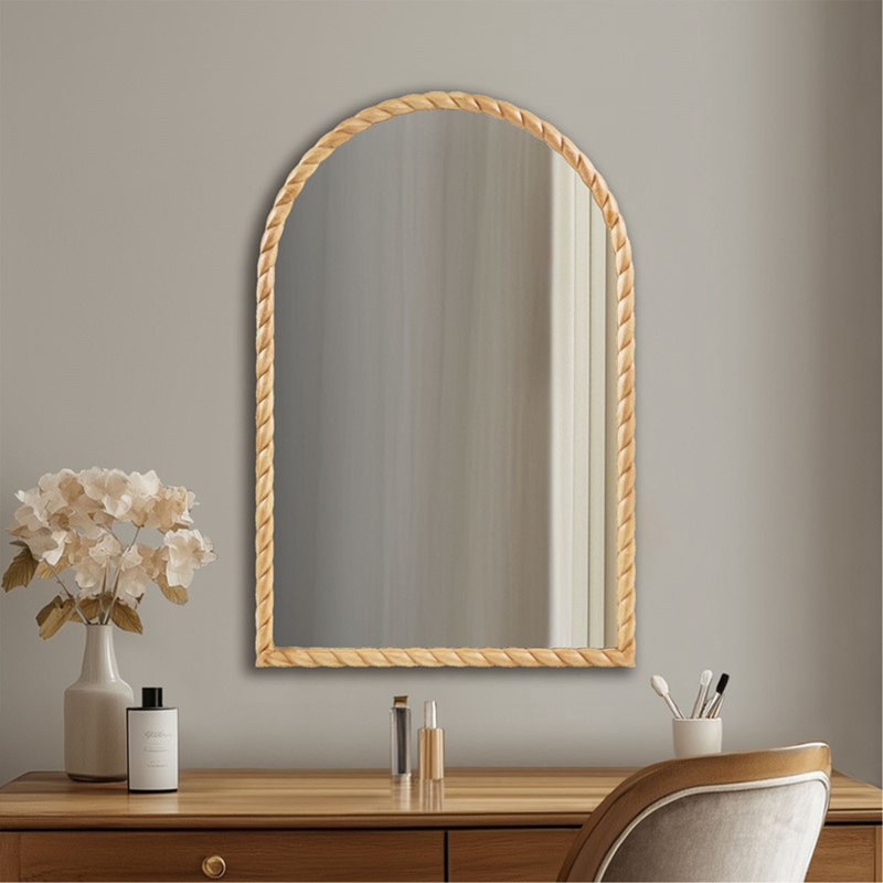 Miroir mural 24 po x 36 po x 0,98 po (comprend le miroir seulement), Naturel