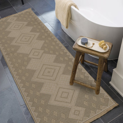 Jute Boho Runner Beige/Cream_MYS2305