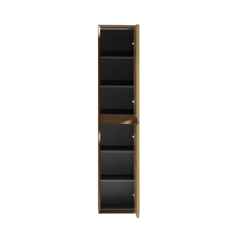 Banfield Linen Cabinet, White Oak