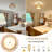 Caryle Rattan Semi Flush Mount