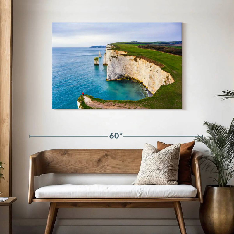 Gillard Old Harry Rocks Cliff, H 30 po x l 45 po