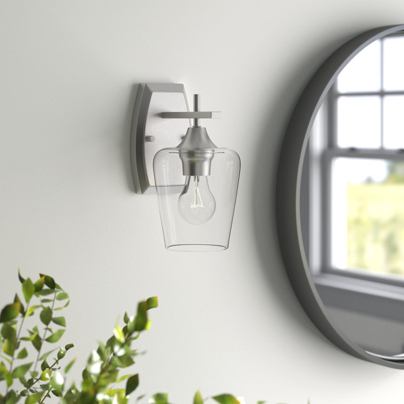Dahlya Armed Sconce, Chrome