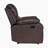 Mccubbin 38" Traditional Faux Leather Reclining Chair with Tab Pull Reclining Motion, Solid Wood & Plywood Frame-133341893