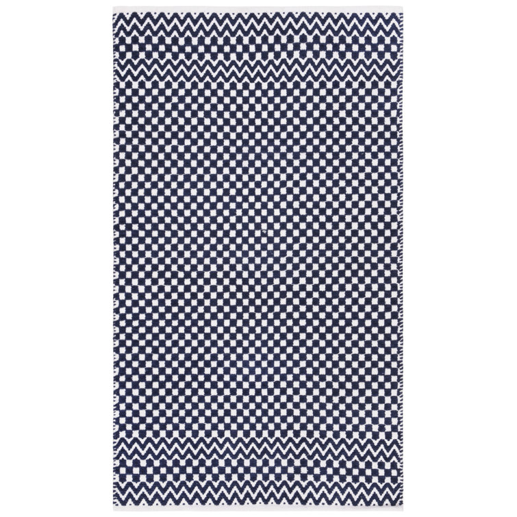 Alpizar Flat Weave Cotton Geometric Rug